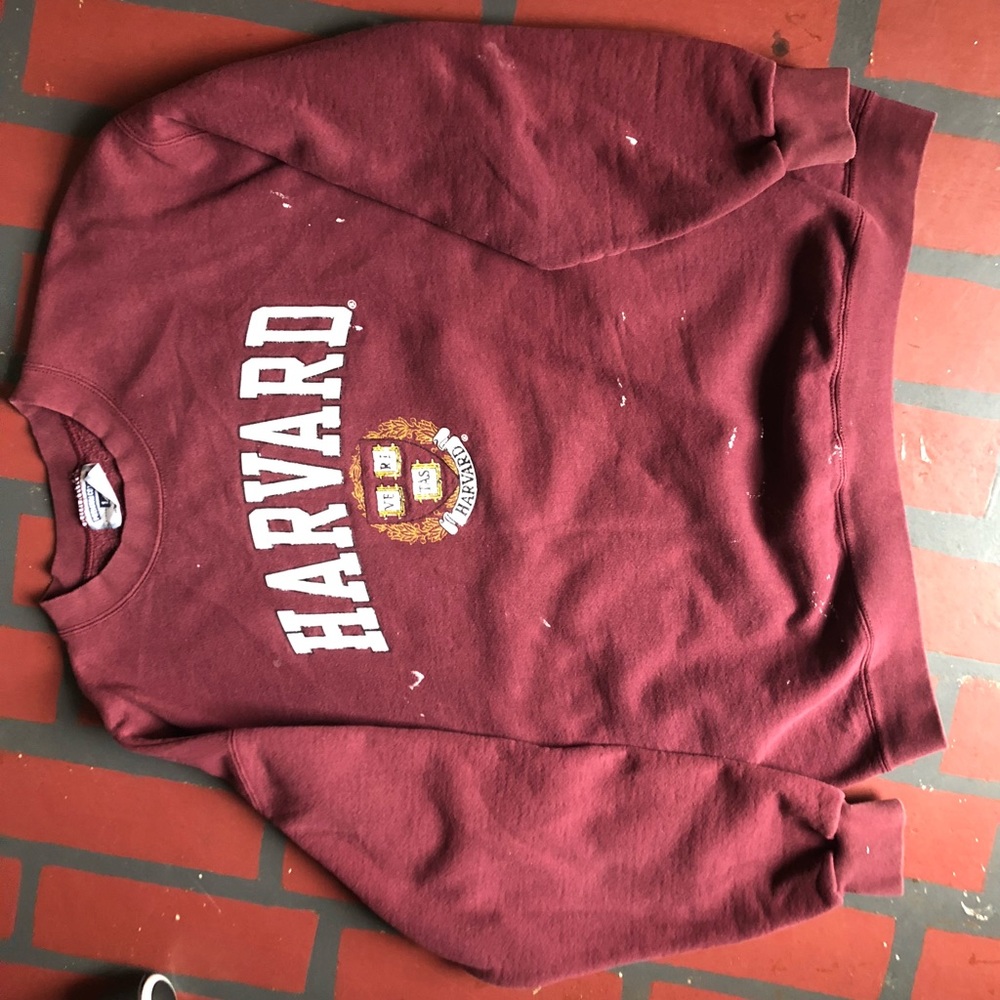Harvard sweatshirt size xl